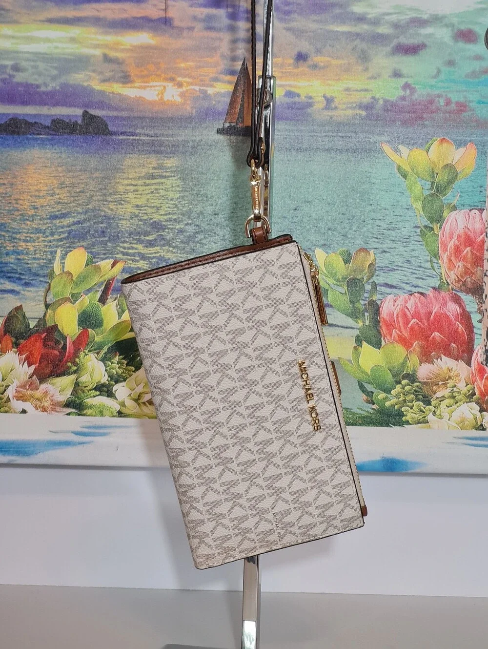 Michael Kors coated canvas